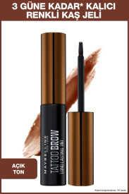 Maybelline New York Tattoo Brow Geçici Kaş Dövmesi - Açık Ton