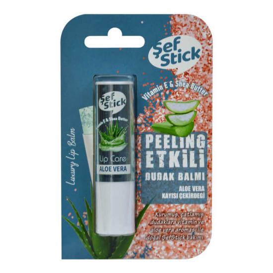 Şef Stick Aloe Vera Peeling Etkili Lip Balm
