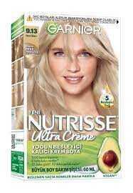 Garnier Nutrisse Ultra Creme Saç Boyası 9.13 İnci Sarı