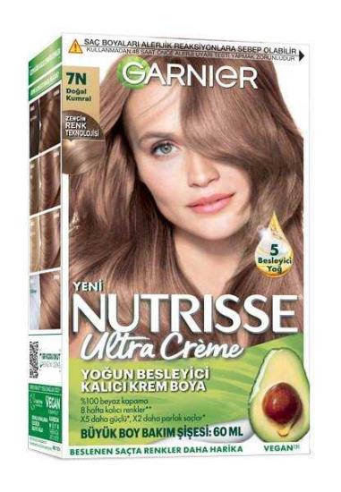 Garnier Nutrisse Ultra Creme Saç Boyası 7N Doğal Kumral