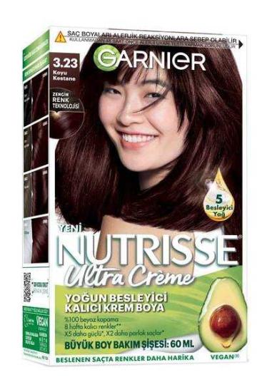 Garnier Nutrisse Ultra Creme Saç Boyası 3.23 Koyu Kestane