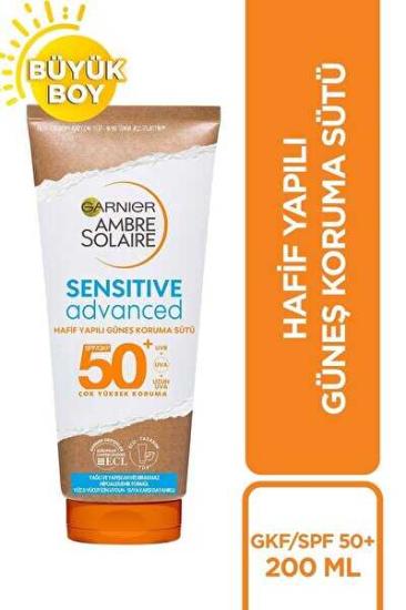 Garnier Ambre Solaire Sensitive Advanced Koruyucu Süt Gkf50+ 200 ml