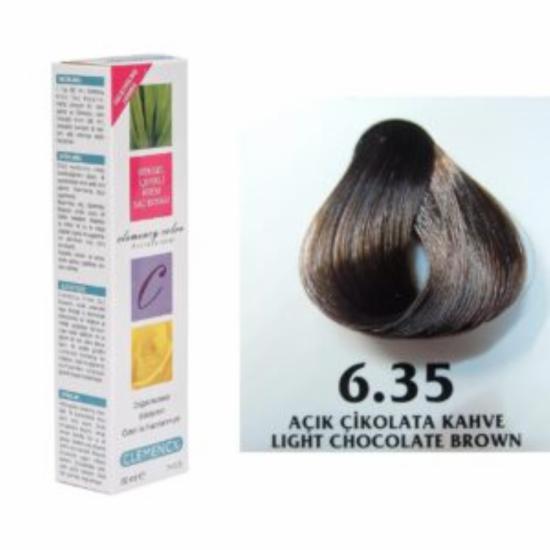 Clemency Saç Boyası Açık Çikolata Kahve 6.35