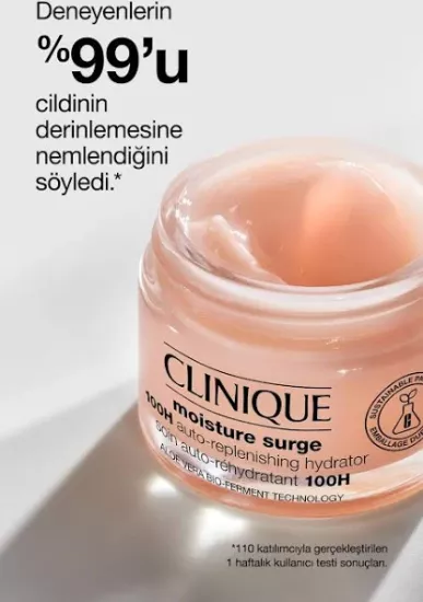 Clinique Moisture Surge 100 Saat Etkili Nemlendirici Yüz Kremi 30 ml