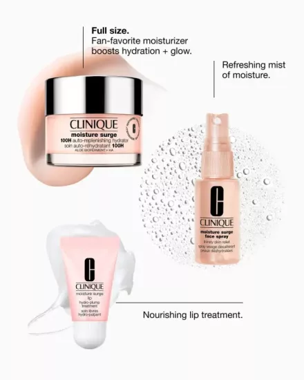 Clinique Moisture Surge Megastars Cilt Bakım Seti