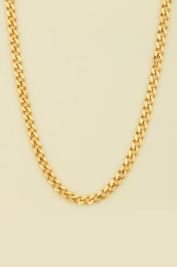 Şık Kalın Gümüş Zincir Kolye – Örgü Tasarım 925 Ayar RHODIUM 60 cm