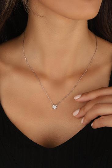 925 Ayar Gümüş Küçük Yıldız Kolye – Minimal ve Zarif Günlük Takı RHODIUM
