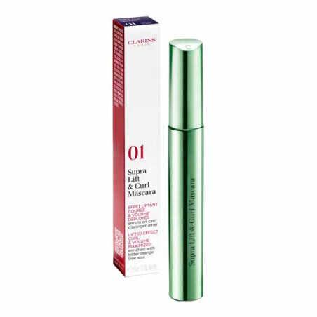 Clarins Supra Lift & Curl Maskara 01 Intense Black