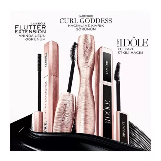 Lancome Lash Idôle Curl Goddess Maskara 01 Divine Black
