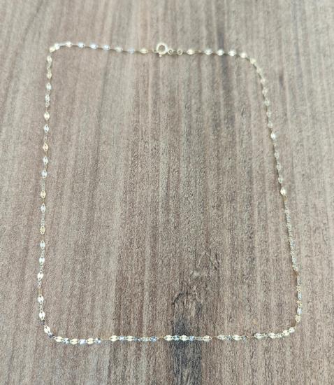 14 Ayar Altın Forzentina Zincir Kolye | 1.80 mm Gerçek Altın 60 cm  