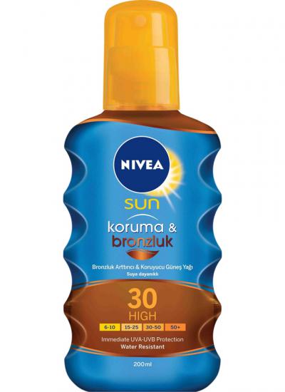 Nivea Sun Yoğun Bronz Oil Spray Spf30 200 ml