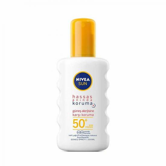 Nivea Sun Hassas Anında Koruma Güneş Alerjisine Karşı Güneş Spreyi Spf 50 200 ml