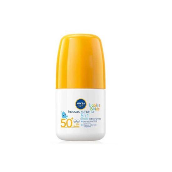 Nivea Sun SPF50  Kids Hassas Koruma Güneş Roll-on 50 ml