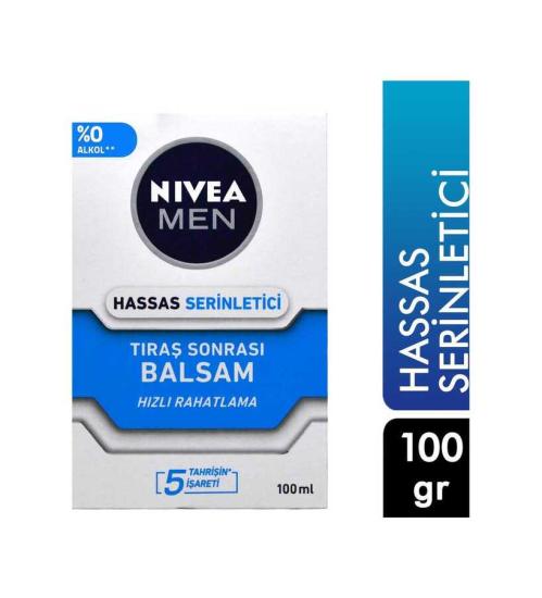 Nivea Men Hassas Serinletici Tıraş Sonrası After Shave Balsam 100 ml