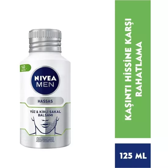 Nivea Men Hassas Yüz Kirli Sakal Balsamı 125 ml