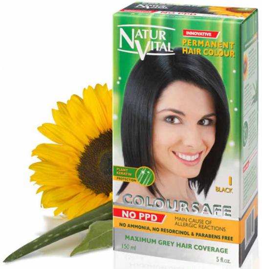 Natur Vital Coloursafe Permanent Hair Colour Saç Boyası 1