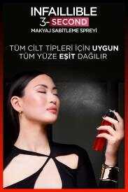 Loreal Paris Infaillible 3-Second Makyaj Sabitleme Spreyi