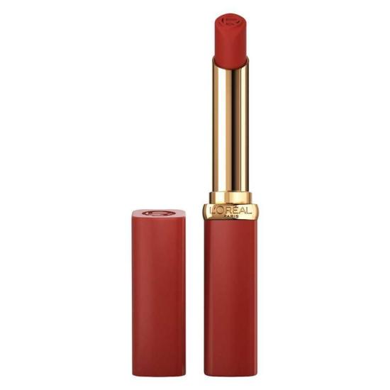 Loreal Paris Intense Volume Matte Lipstick Ruj 200 Orange Stand Up