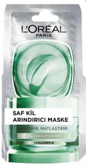 Loreal Paris Saf Kil Arındırıcı Maske 6 ml