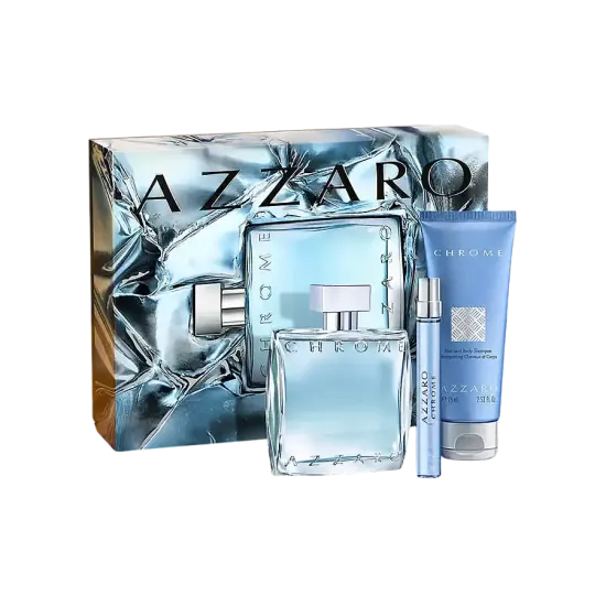 Azzaro Chrome 100 ml Edt Set