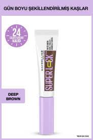 Maybelline Super Lock Brow Glue Kaş Sabitleyici Maskara - Deep Brown