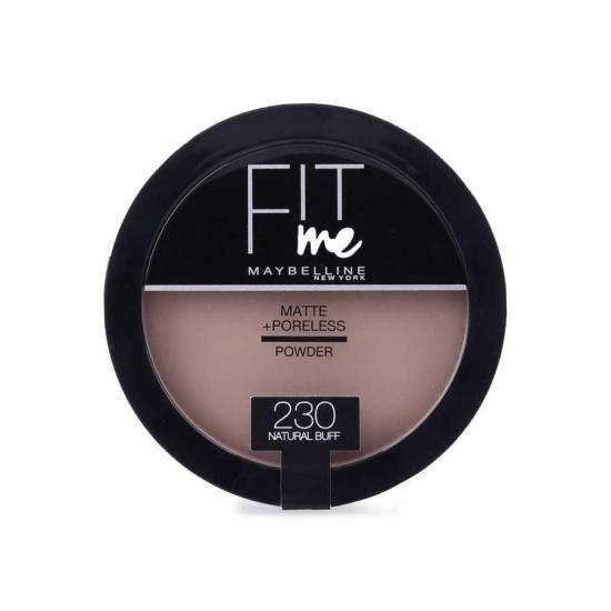 Maybelline New York Fit Me Matte+Poreless Pudra - 230 Natural Buff