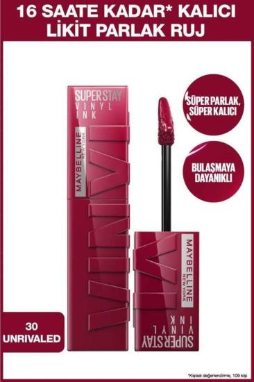 Maybelline Super Stay Vinyl Ink 30 Unrivaled
