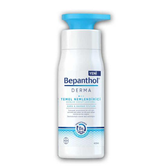Bepanthol Kuru Hassas Ciltler Temel Nemlendirici Vücut Losyonu 400 ml