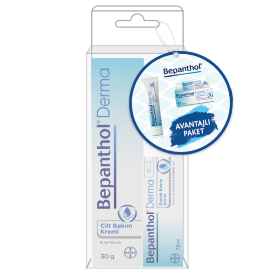 Bepanthol Cilt Bakım Kremi 30 Gr + Dudak Bakım Kremi 7,5 ml Set
