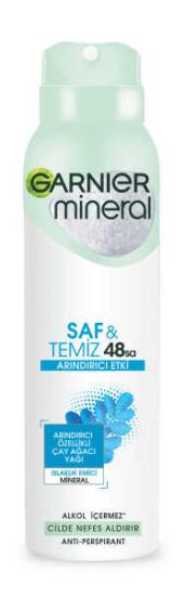 Garnier Mineral Saf&Temiz 48 Saat Sprey Deodorant 150 ml