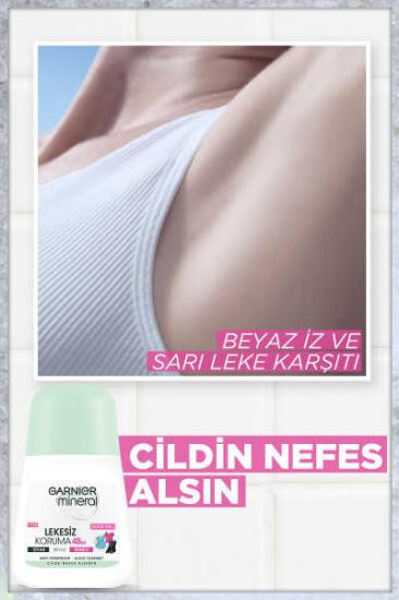 Garnier Mineral Lekesiz Koruma 48 Saat Roll-On Deodorant 50 ml