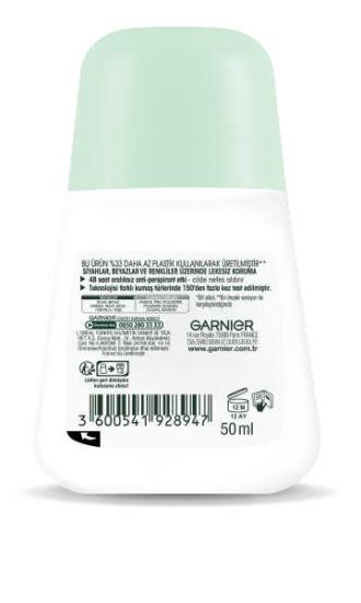 Garnier Mineral Lekesiz Koruma 48 Saat Ferah Koku Anti Perspirant Roll on 50ml