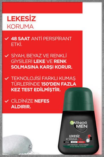 Garnier Men Lekesiz Koruma 72 Saat  Roll-on  50 ml