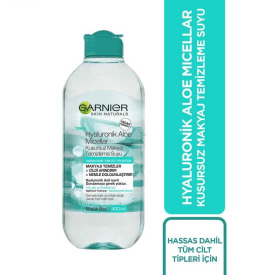 Garnier Micellar Makyaj Temizleme Suyu Hyaluronik Aloe 400 ml