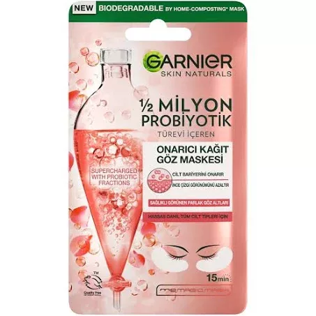 Garnier Probiyotik Onarıcı Kağıt Göz Maskesi 6 gr