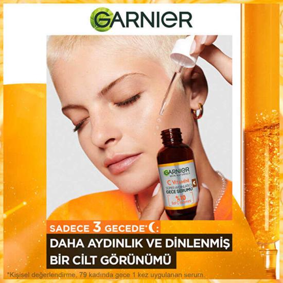 Garnier Skin Naturals C Vitamini Süper Aydınlatıcı Gece Serumu 30 ml