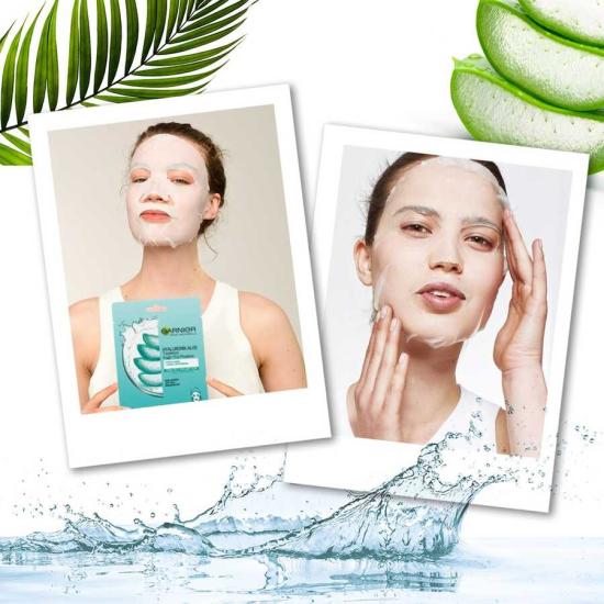 Garnier Hyaluronik Aloe Tazeleyici Kağıt Maske 32Gr