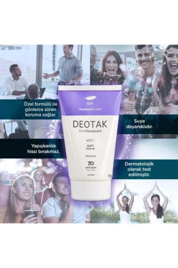 Deotak Soft Krem Deodorant 35 ml