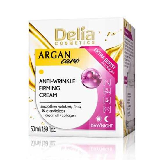 Delia Cosmetics Argan Care Anti-Wrinkle Face Cream With Collagen