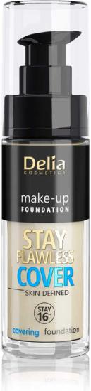 Delia Cosmetics Stay Flawless Cover Skin Defined Covering Fondöten 501 Porcelain