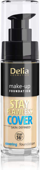 Delia Cosmetics Stay Flawless Cover Skin Defined Covering Fondöten 502 Natural