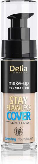 Delia Cosmetics Stay Flawless Cover Skin Defined Covering Fondöten 505 Honey