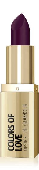 Delia Cosmetics Be Glamour Colors Of Love Lipstick Ruj 408 Sweet Plum