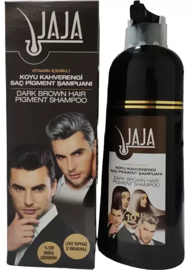 Jaja Vitamin İçerikli Pigment Şampuanı Koyu Kahverengi 300 ml