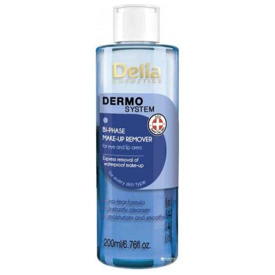 Delia Cosmetics Dermo System Bi-Phase Eye & Lip Make-Up Remover 200 ml