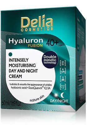 Delia Cosmetics Hyaluron Intensive Moist.Day-Night Cream 40+