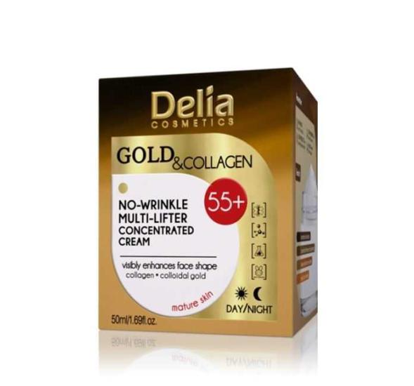 Delia Cosmetics Gold Collagen Cream 55 + 50  ml