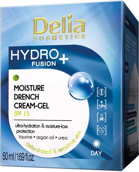 Hydro Fusion + - Moinsure Drench Cream-Gel Spf15