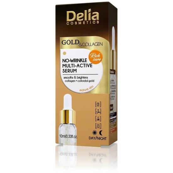 Delia Cosmetics Gold & Collagen – Face Serum 10  ml