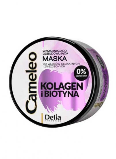 Cameleo Kolajen ve Biyotin içeren Güçlendirici ve Yeniden Yapılandırıcı Saç Maskesi 200 ml